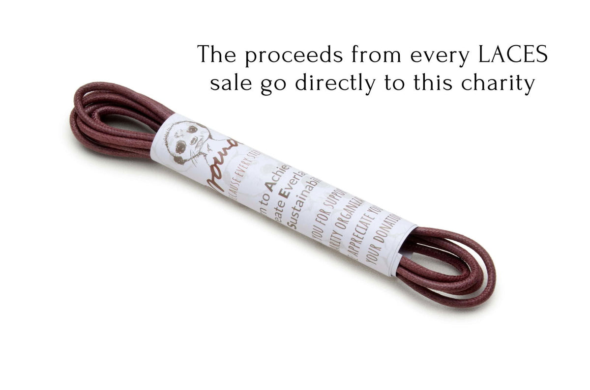 Climate Resolve LACES - dark red shoelaces - #tag1#